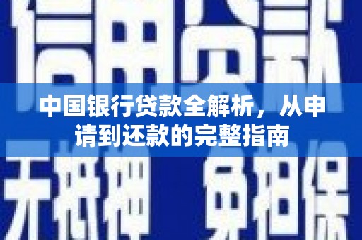 温泉中国银行贷款全解析，从申请到还款的完整指南