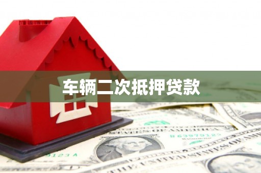 温泉车辆二次抵押贷款