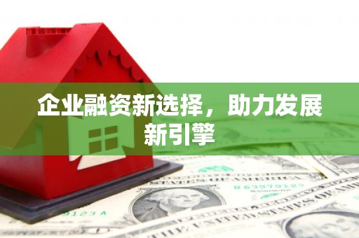 温泉企业融资新选择，助力发展新引擎