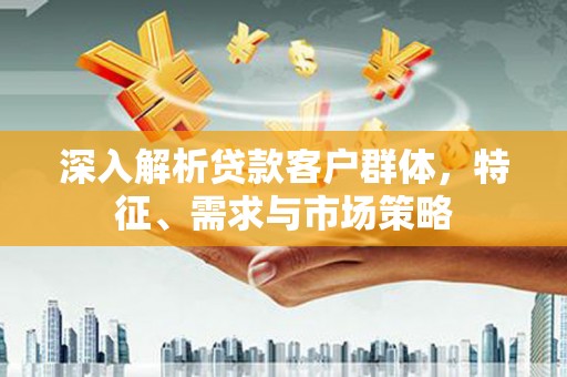 温泉深入解析贷款客户群体，特征、需求与市场策略