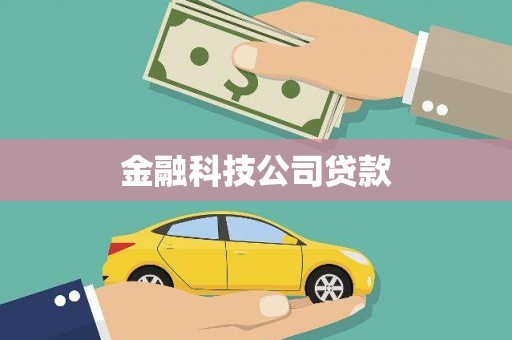 温泉金融科技公司贷款