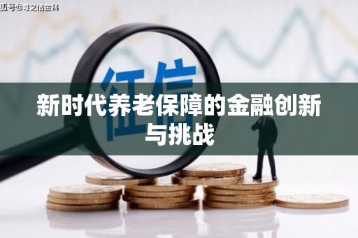 温泉新时代养老保障的金融创新与挑战
