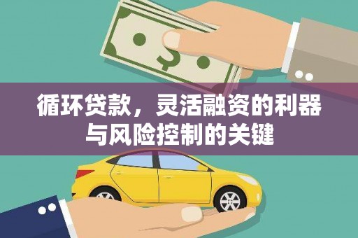 温泉循环贷款，灵活融资的利器与风险控制的关键