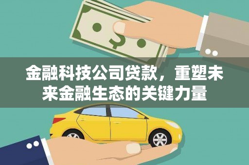 温泉金融科技公司贷款，重塑未来金融生态的关键力量