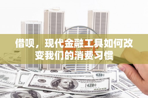 温泉借呗，现代金融工具如何改变我们的消费习惯
