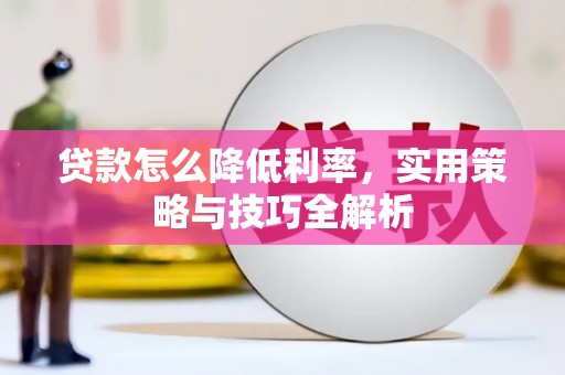 温泉贷款怎么降低利率，实用策略与技巧全解析