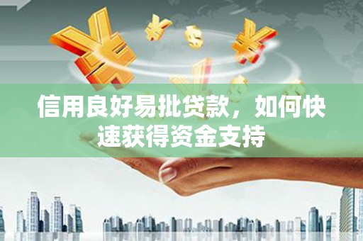 温泉信用良好易批贷款，如何快速获得资金支持