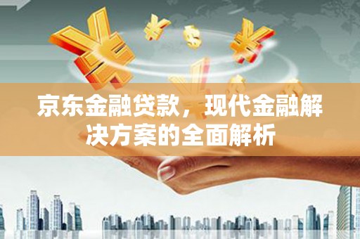 温泉京东金融贷款，现代金融解决方案的全面解析