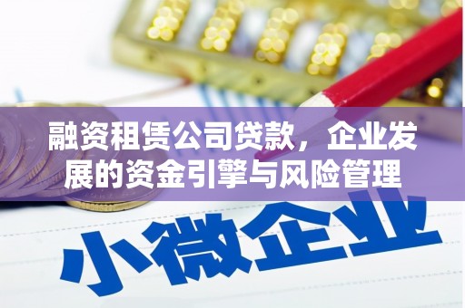 温泉融资租赁公司贷款，企业发展的资金引擎与风险管理