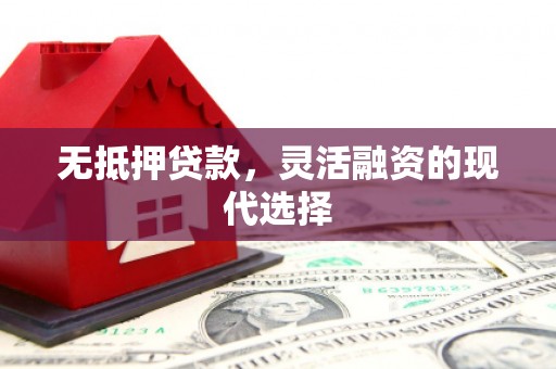 温泉无抵押贷款，灵活融资的现代选择