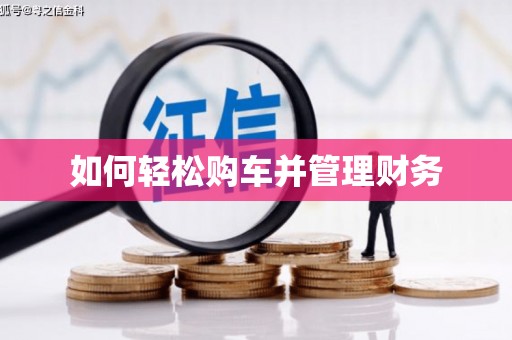 温泉如何轻松购车并管理财务