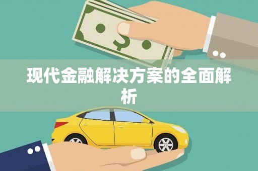 温泉现代金融解决方案的全面解析