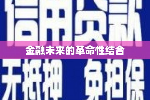 温泉金融未来的革命性结合