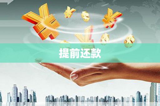 温泉提前还款