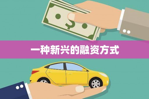温泉一种新兴的融资方式